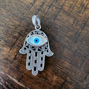 Sterling Hamsa charm